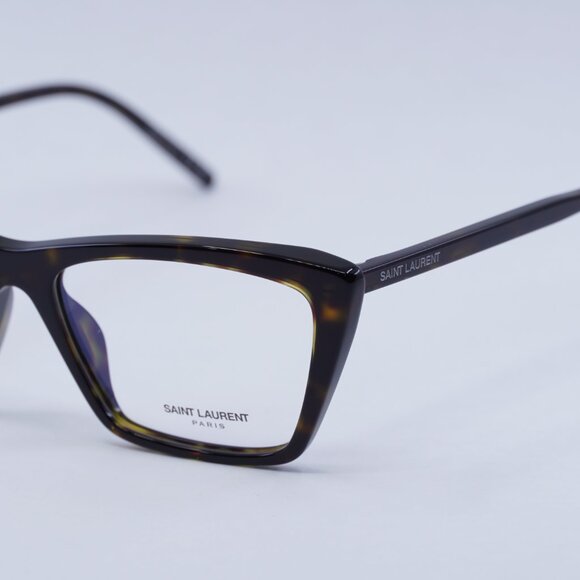 🕶️ New Saint Laurent SL737 MICA THIN OPT 002 Eyeglasses - Havana Frame - Picture 3 of 10